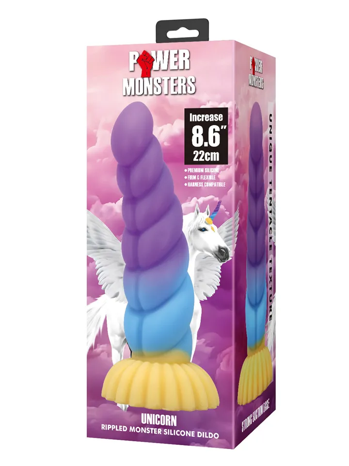 Unicorn Fantasy Silicone Dildo 22 cm - Fantasy-Dildo 4 [full]