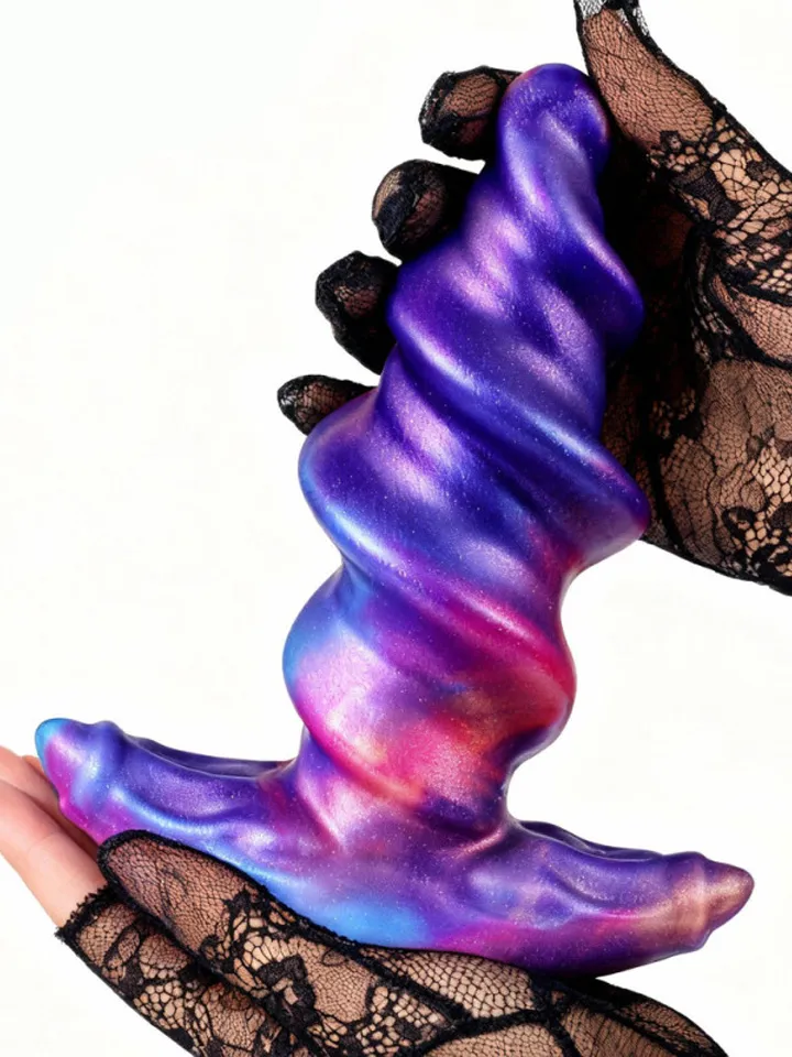 Unicorny Spiraltal Plug 19 cm - XL Buttplug 3 [full]