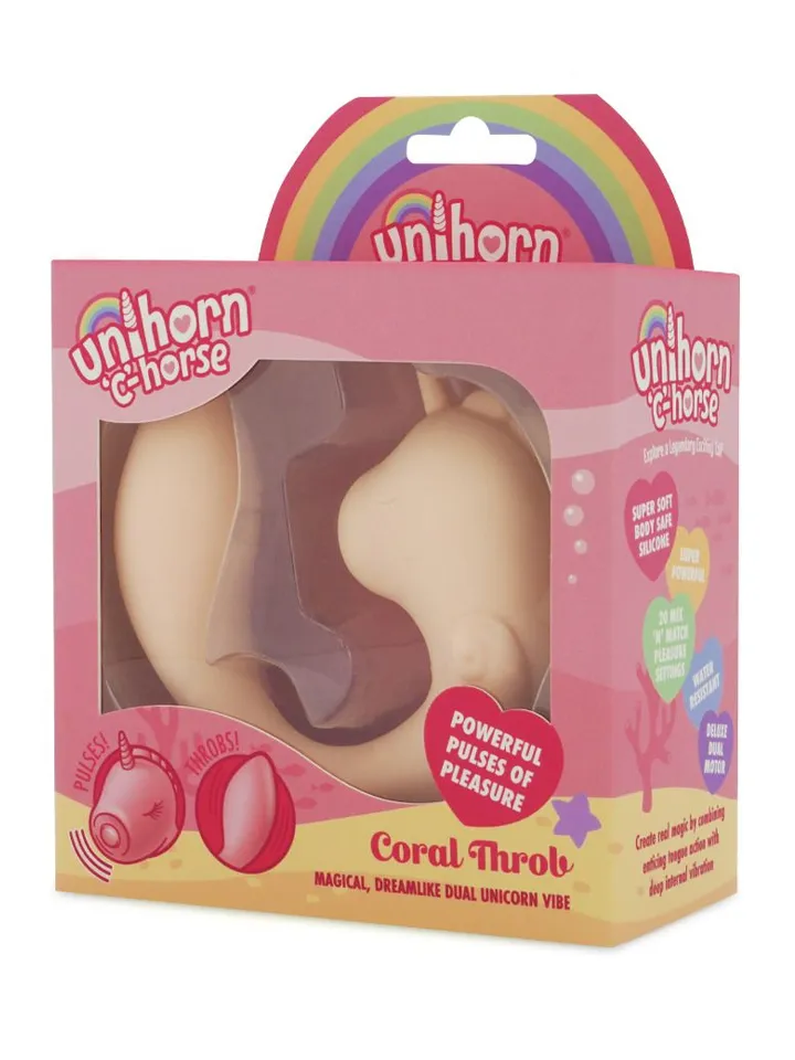 Unihorn C Horse Coral Throb - Klitoris-Vibrator 4 [full]