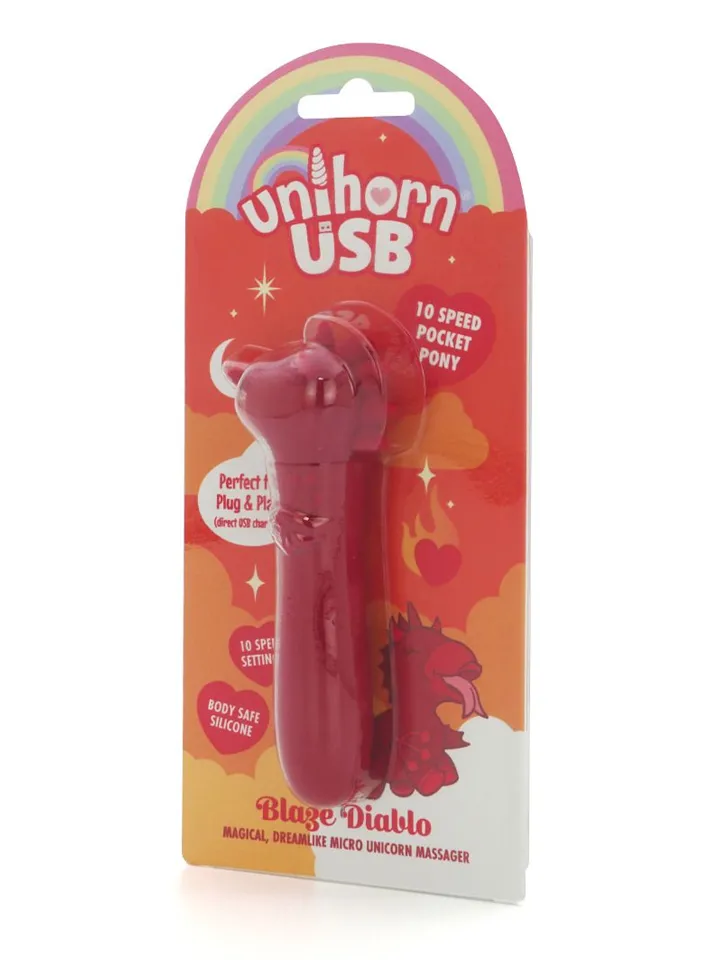 Unihorn USB Bullet Blaze Diablo - Klitoris-Vibrator 3 [full]