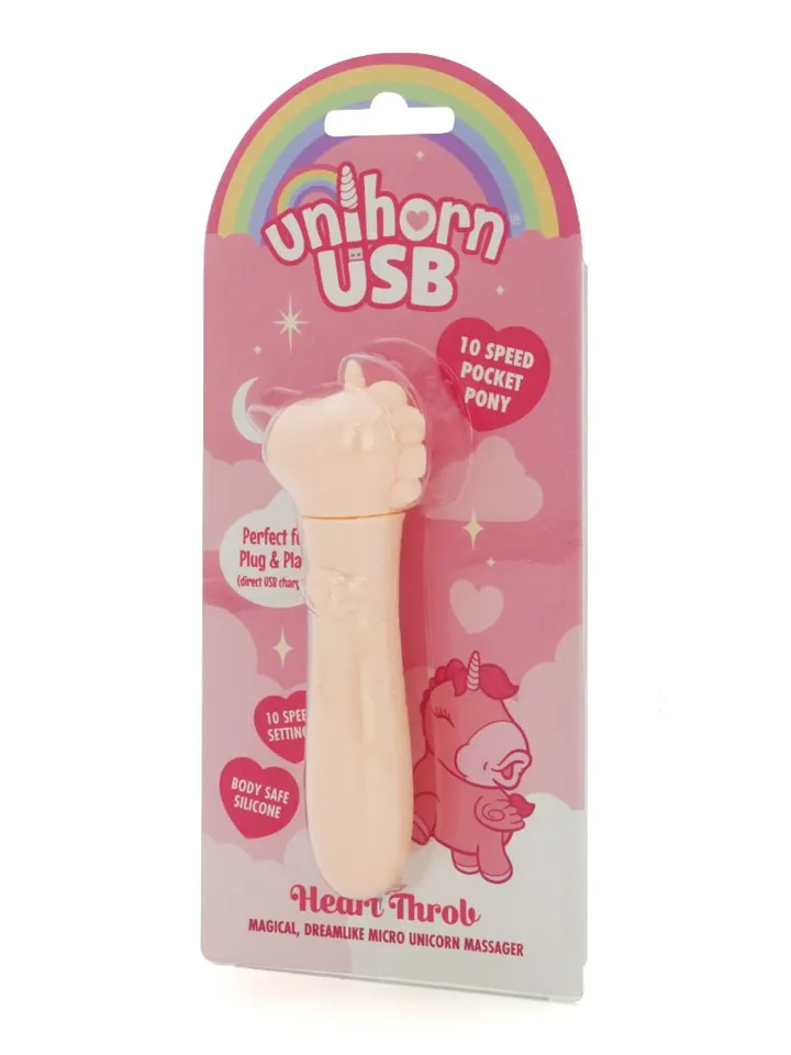 Unihorn USB Bullet Heart Throb - Klitoris-Vibrator 4 [full]
