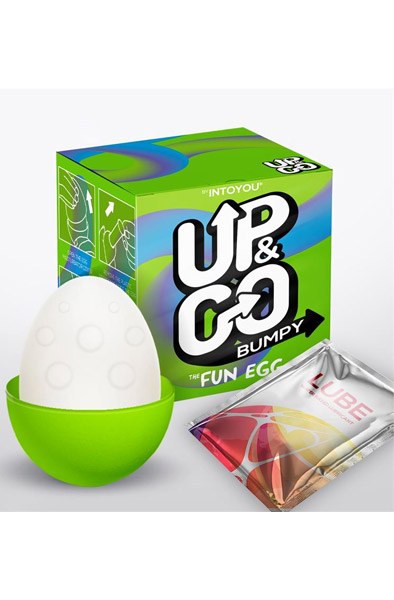 Up & Go Bumpy Masturbator Egg - Tenga-Ei 3