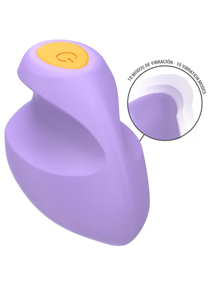 Ursula Stimulator 10 Vibrations Purple - Mini-Vibrator 2