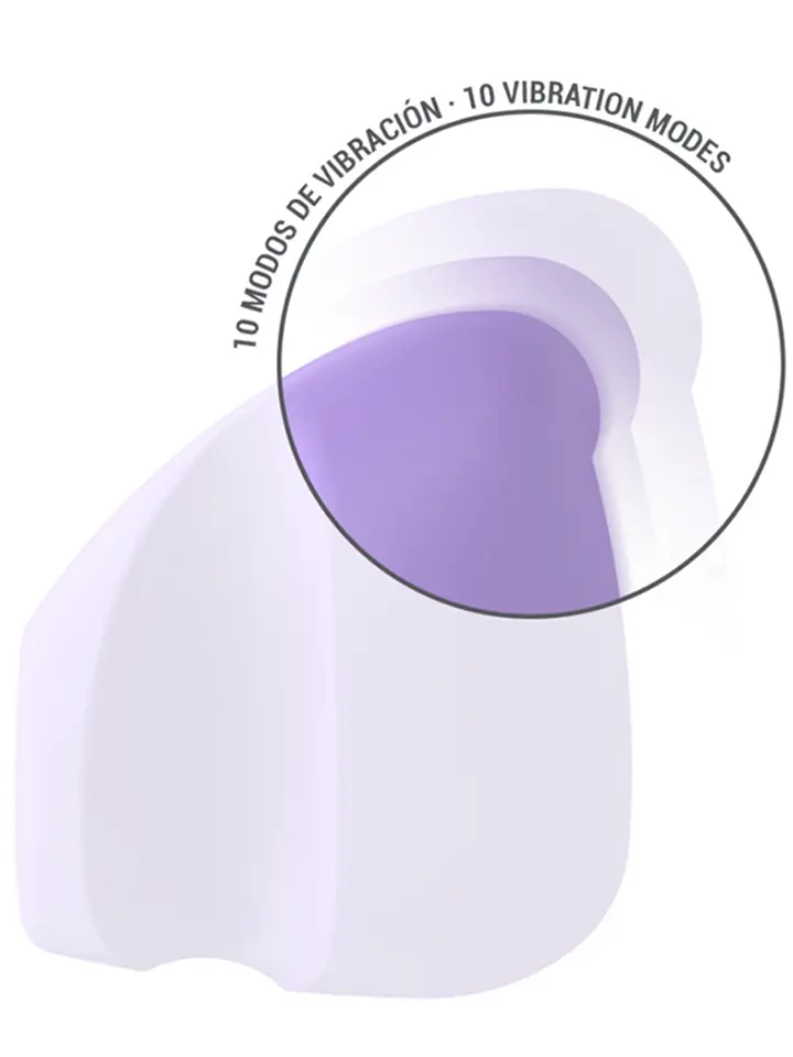 Ursula Stimulator 10 Vibrations Purple - Mini-Vibrator 3