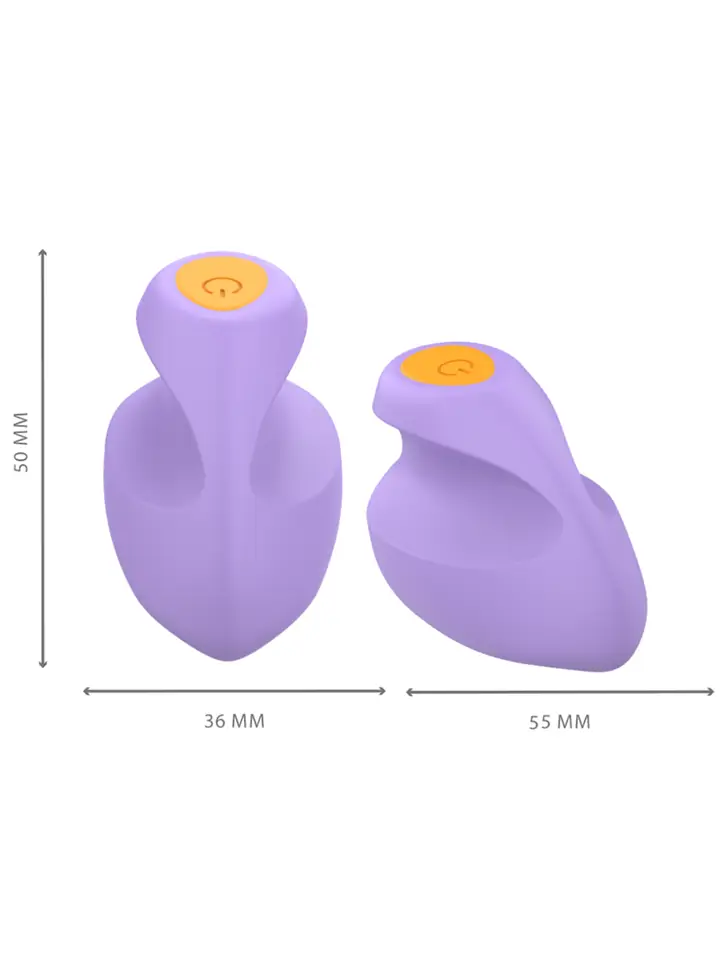 Ursula Stimulator 10 Vibrations Purple - Mini-Vibrator 4