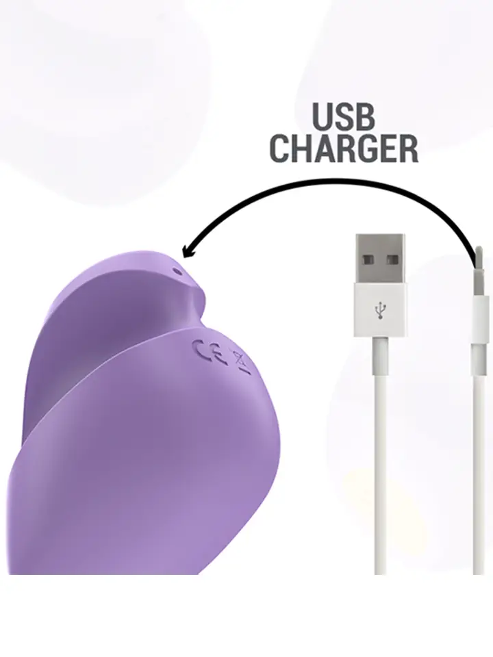 Ursula Stimulator 10 Vibrations Purple - Mini-Vibrator 5