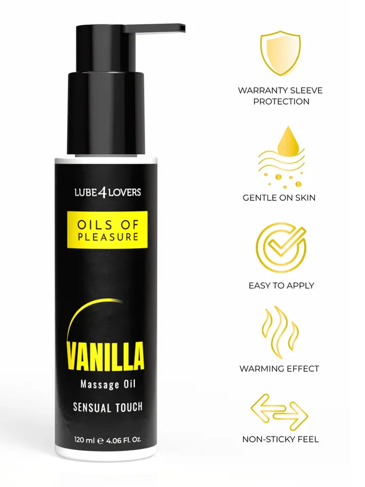 Vanilla Massage Oil 120 ml - Massageöl Vanille 2 [full]