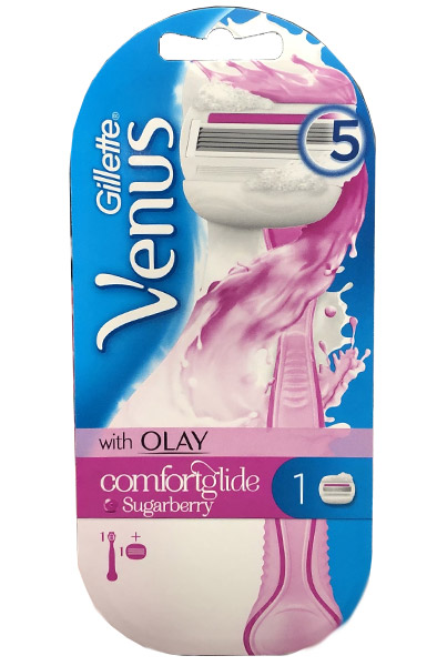 Venus Olay Comfort Glide Sugarberry Razor - Venus Rasierer 2