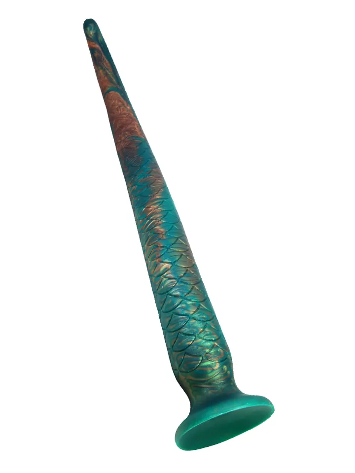 Verdant Titan Rippled Monster Silicone Dildo 47 cm - Extra langer Anal-Dildo 2 [full]