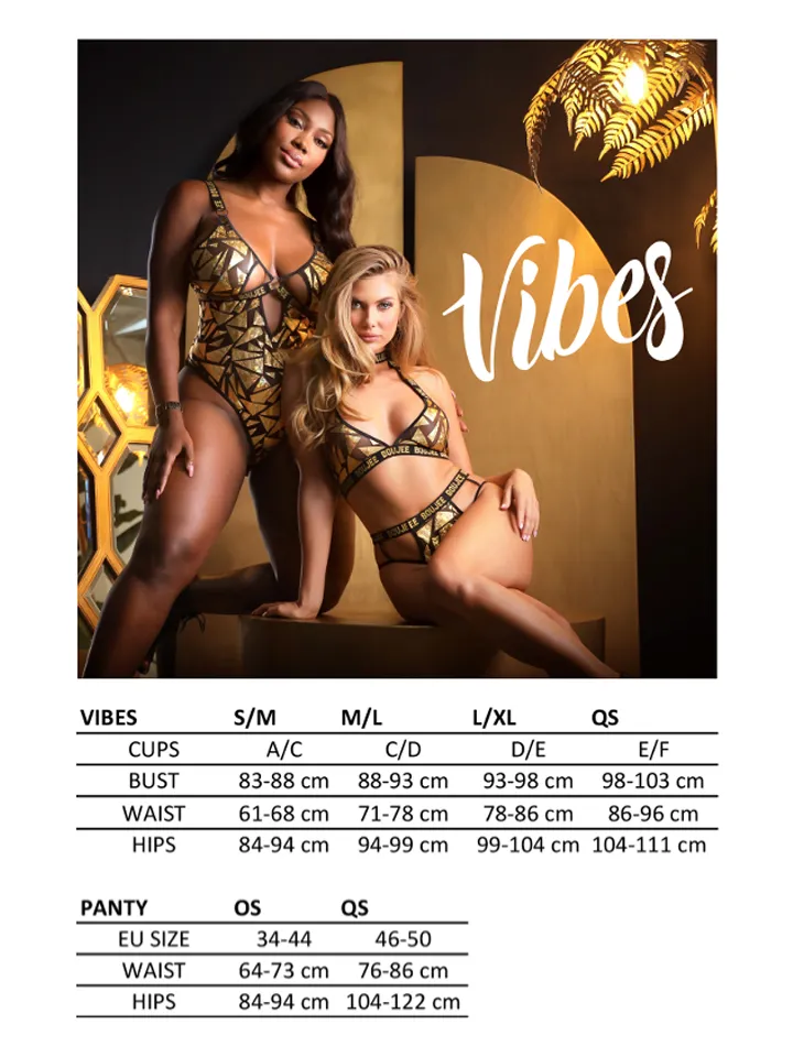 Vibes Extra Scharfes Spitzen-Halstop mit Slip in Übergröße - Sexy Dessous 3 [full]