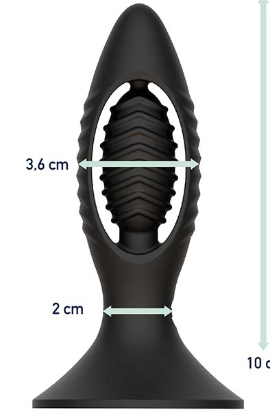 Vibrating Anal Bullet Plug With Wireless Remote - Vibrierender Analplug 3