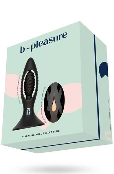 Vibrating Anal Bullet Plug With Wireless Remote - Vibrierender Analplug 4