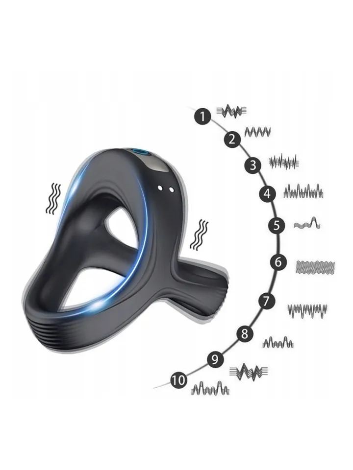 Vibrating Cock Ring Couples Vibrator - Vibrierender Penisring 2 [full]