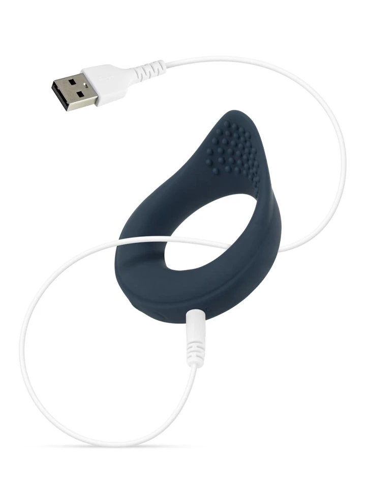 Vibrating Cock Ring With Perineum Stimulation - Vibrierender Penisring 2 [full]