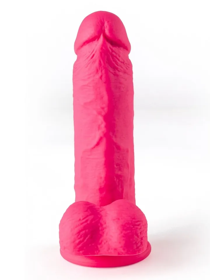 Vibrating Dildo With Remote Pink 16,5 cm - Vibrierender Dildo 3 [full]