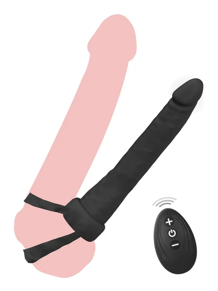 Vibrating Double Trouble Anal Penetrator - Doppel-Penetrator 2 [full]