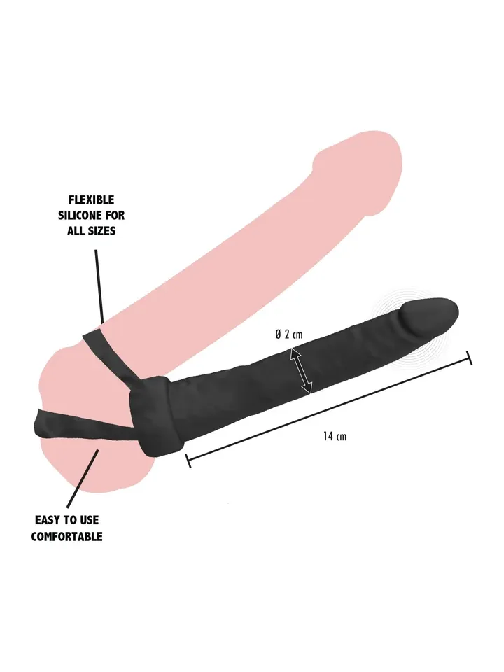 Vibrating Double Trouble Anal Penetrator - Doppel-Penetrator 3 [full]