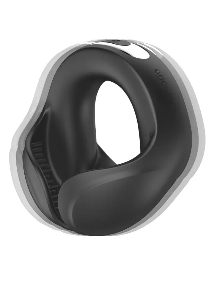 Vibrating Penis Ring With Ball Stimulation - Vibrierender Penisring 1 [full]