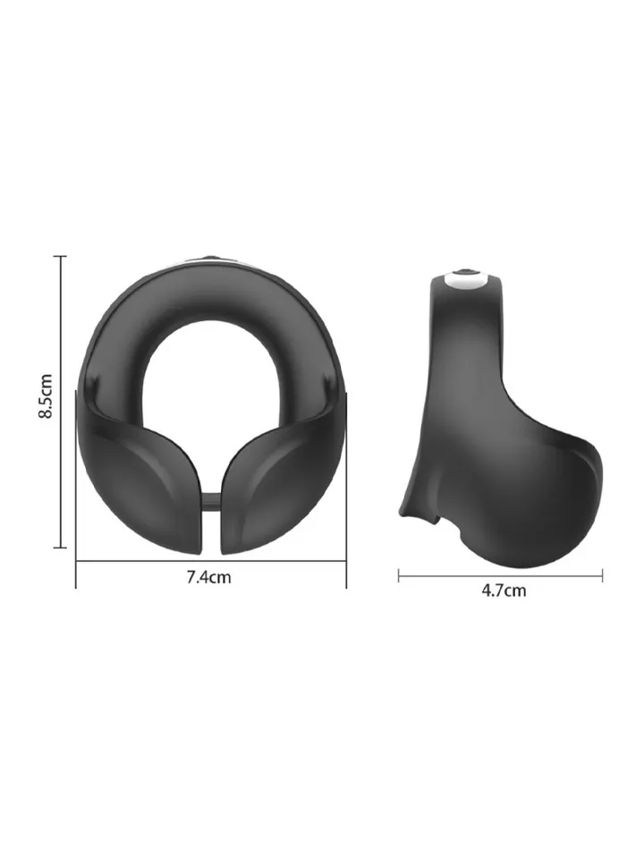 Vibrating Penis Ring With Ball Stimulation - Vibrierender Penisring 3 [full]