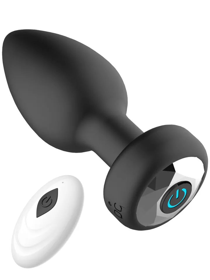 Vibrating Plug With Remote Control - Vibrierender Analplug 1