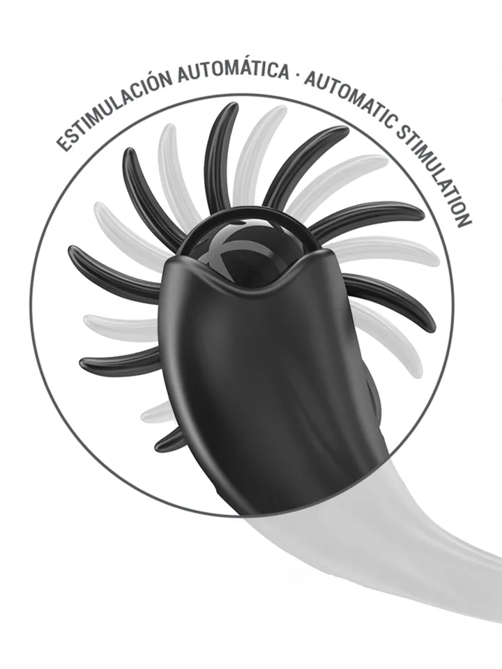 Vibrating Ring 10 Vibrations With Clitoris Stimulator - Vibrierender Penisring 2 [full]
