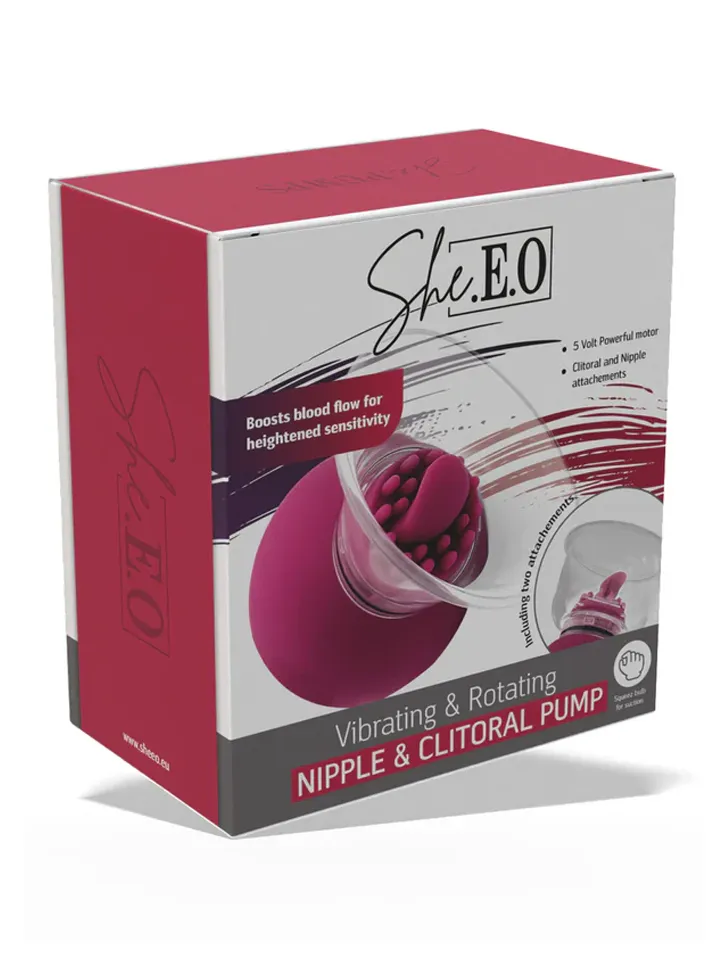 Vibrating & Rotating Nipple & Clitoral Pump - Klitoris-Vibrator 5 [full]