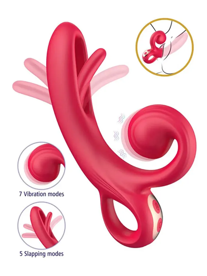 Vibrator mit Zungen- & Klitorisstimulation - Klitoris-Stimulator 2 [full]