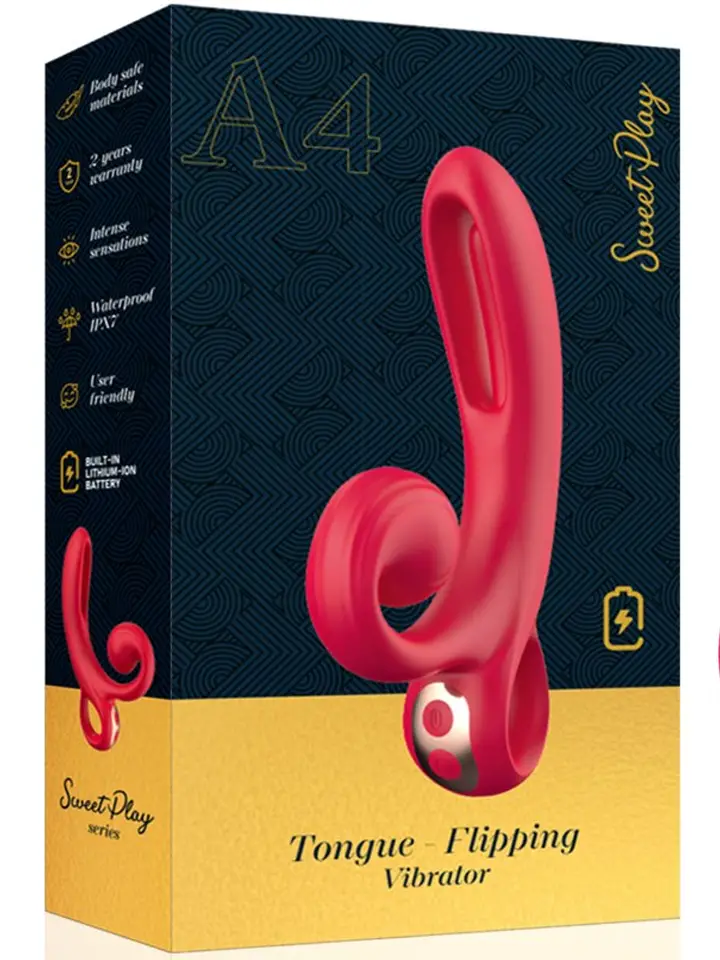 Vibrator mit Zungen- & Klitorisstimulation - Klitoris-Stimulator 6