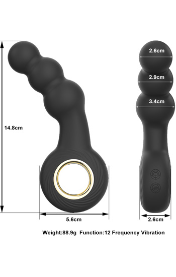 Vibrierende Analkugeln - Prostatastimulator 3