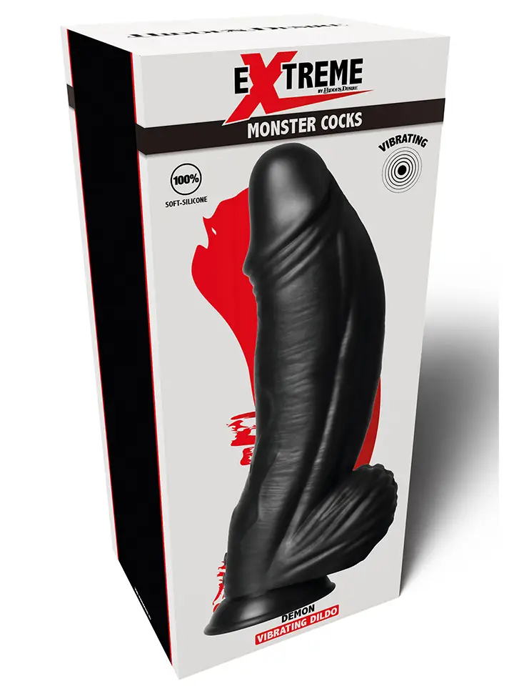 Vibrierender Demon Monster Dildo 28 cm - Monster-Dildo 5
