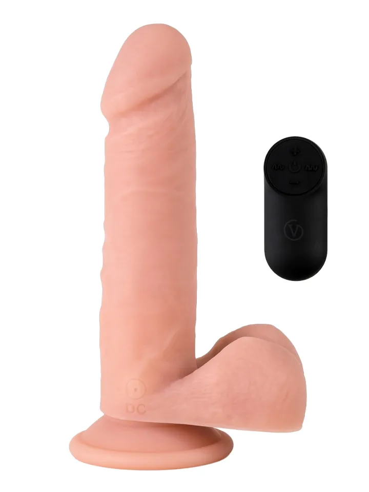 Vibrierender Dildo mit Fernbedienung 21 cm - Vibrierender Dildo 1 [full]