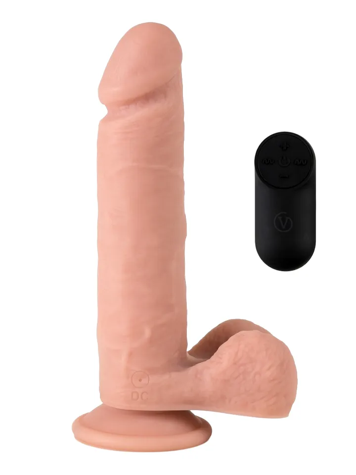 Vibrierender Dildo mit Fernbedienung 23 cm - Vibrierender Dildo 1 [full]