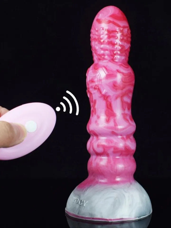 Vibrierender Dildo Monster Viby Fustix 22 cm - Monster-Dildo 2
