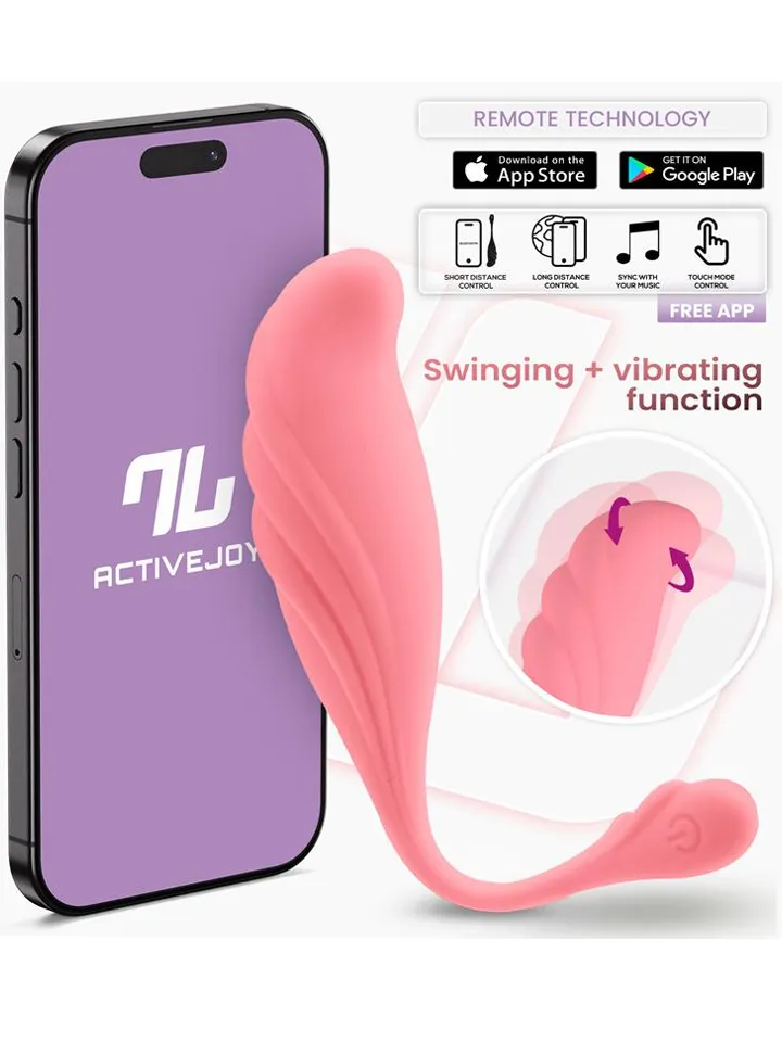 Vibrierendes Ei mit Wellenfunktion & App - App-gesteuertes Vibro-Ei 1