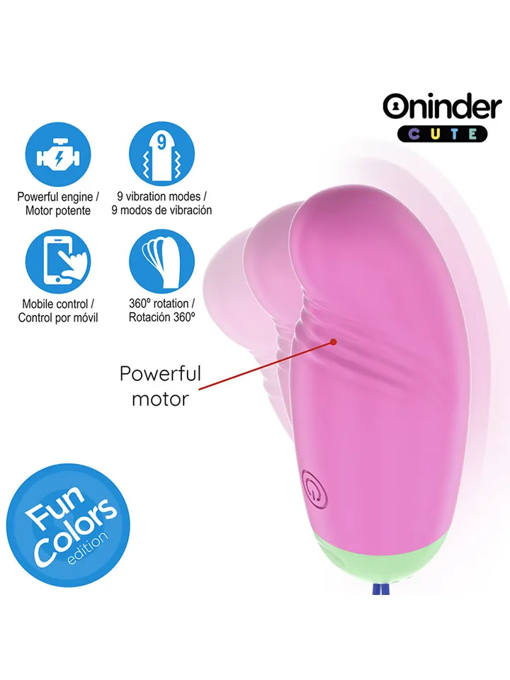 Vibro-Rotating 360 Silicone Egg With App - App-gesteuertes Vibro-Ei 2 [full]