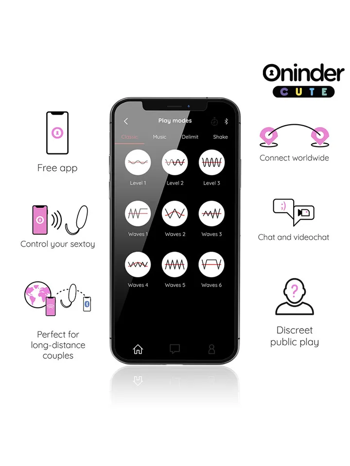 Vibro-Rotating 360 Silicone Egg With App - App-gesteuertes Vibro-Ei 3 [full]