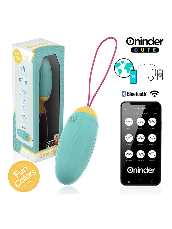 Vibro-Rotating Silicone Gem Egg With App - App-gesteuertes Vibro-Ei 3 [full]