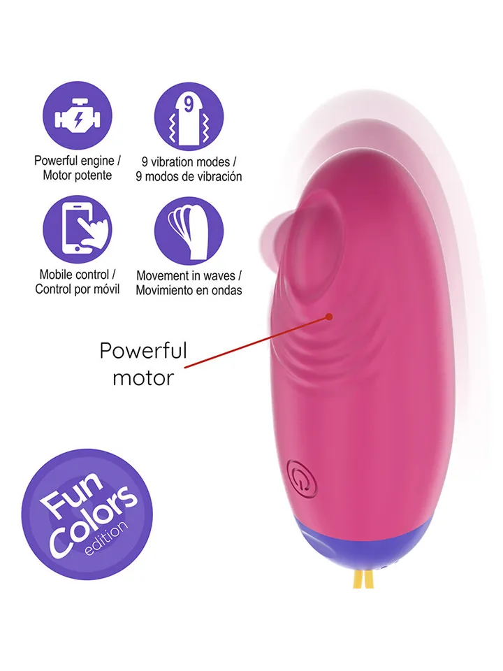 Vibro-Wave Tapping Silicone Egg With App - App-gesteuertes Vibro-Ei 3 [full]