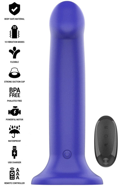 VICTORIA Vibrator – 10 Vibrationsmodi & Fernbedienung - Vibrierender Dildo 1