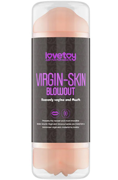 Virgin-Skin Double Blowout Vagina & Mund - Stroker 1