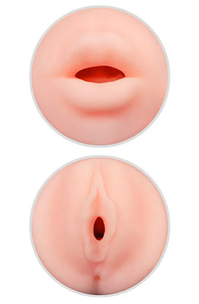 Virgin-Skin Double Blowout Vagina & Mund - Stroker 2