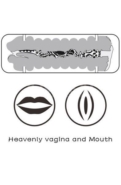 Virgin-Skin Double Blowout Vagina & Mund - Stroker 6