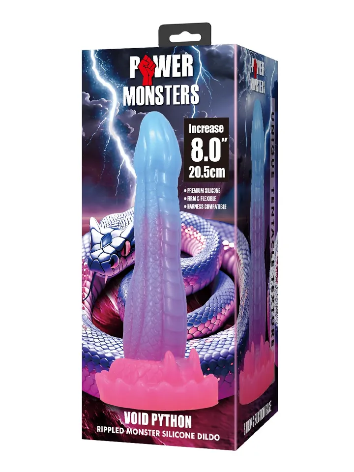 Void Python Monster Silikon-Dildo 20,5 cm - Drachen-Dildo 3 [full]