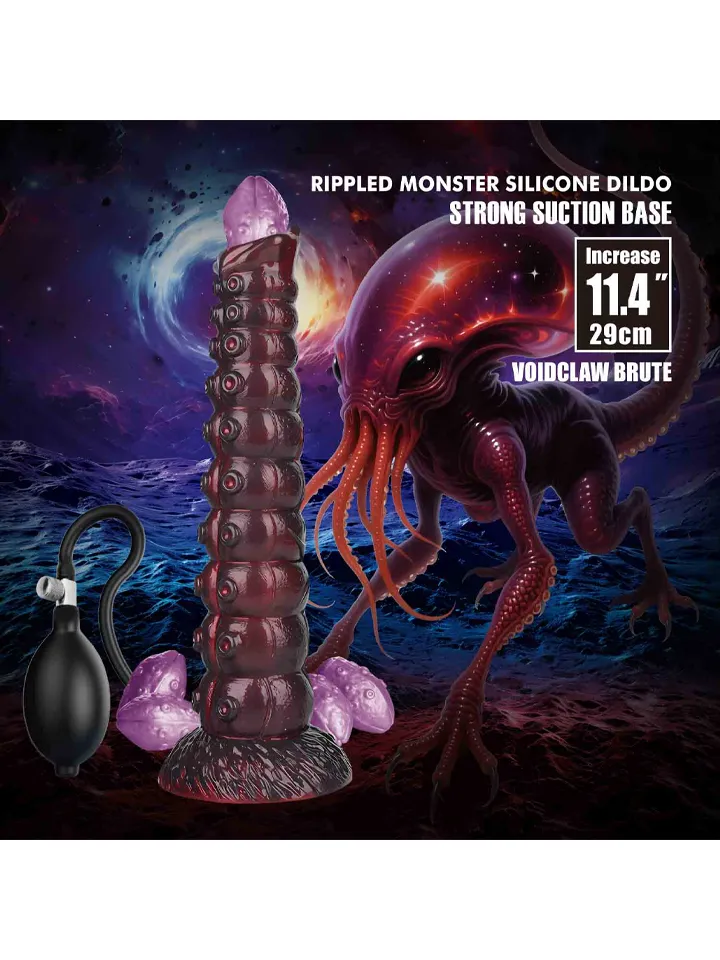 Voidclaw Brute Rippled Monster Silicone Dildo 29 cm - Drachen-Dildo 2 [full]