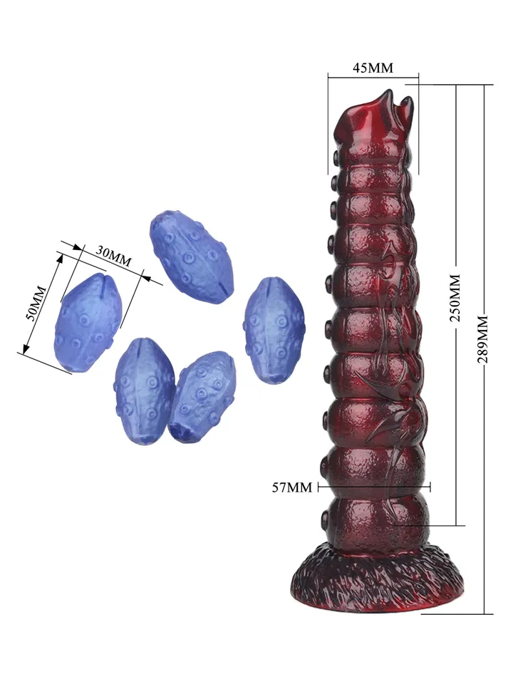 Voidclaw Brute Rippled Monster Silicone Dildo 29 cm - Drachen-Dildo 3 [full]