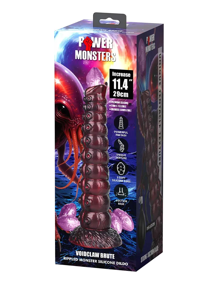 Voidclaw Brute Rippled Monster Silicone Dildo 29 cm - Drachen-Dildo 4 [full]