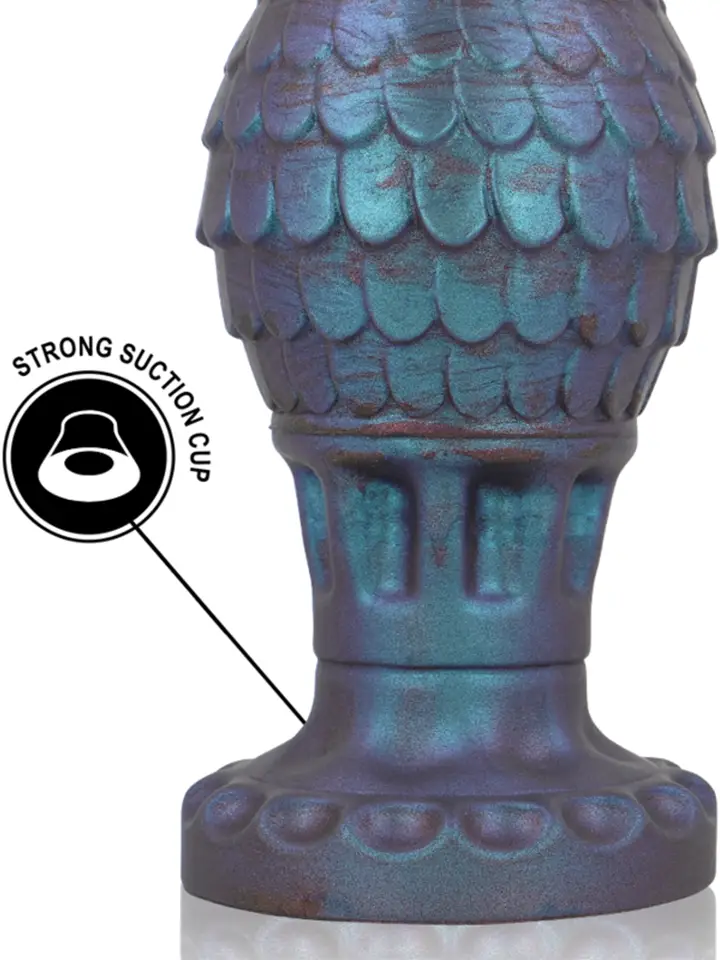 Vrakos Drachenei-Analplug 11,5 cm - XL Buttplug 4