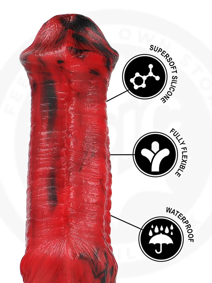 Vulcanus Night Dragon Dildo 19,5 cm - Drachen-Dildo 3 [full]