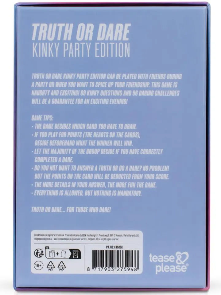 Wahrheit oder Pflicht: Kinky Edition für Gruppen - Sexspiel 3