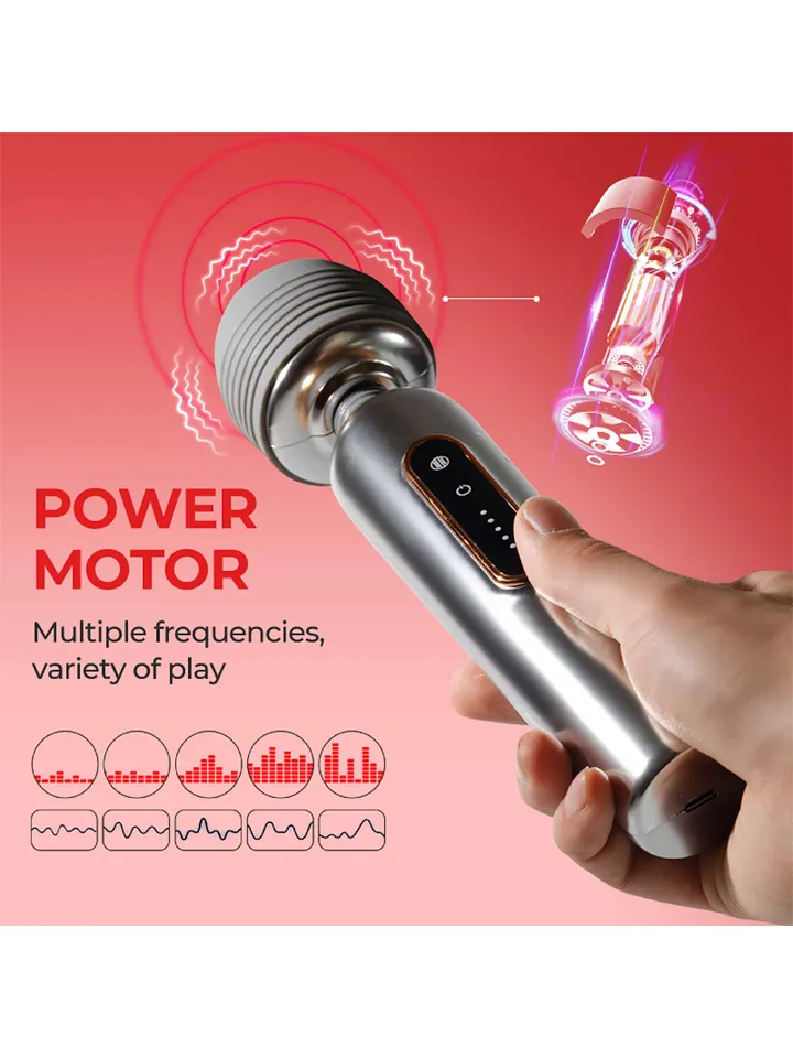 Wand Massagers Shining Metallic Luster - Zauberstab/Massagestab 3 [full]